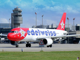 Edelweiss Flight - Airport ZRH