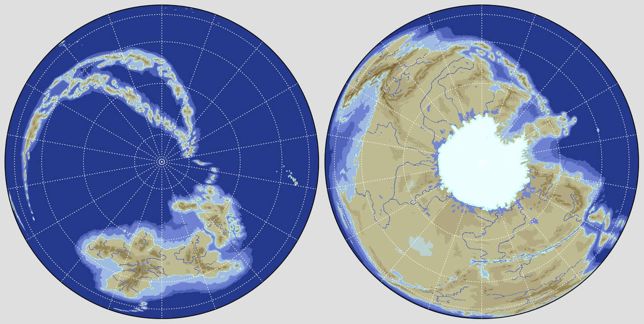 Polar Worldmap by Ponentguy on DeviantArt Polar Worldmap by Ponentguy on DeviantArt