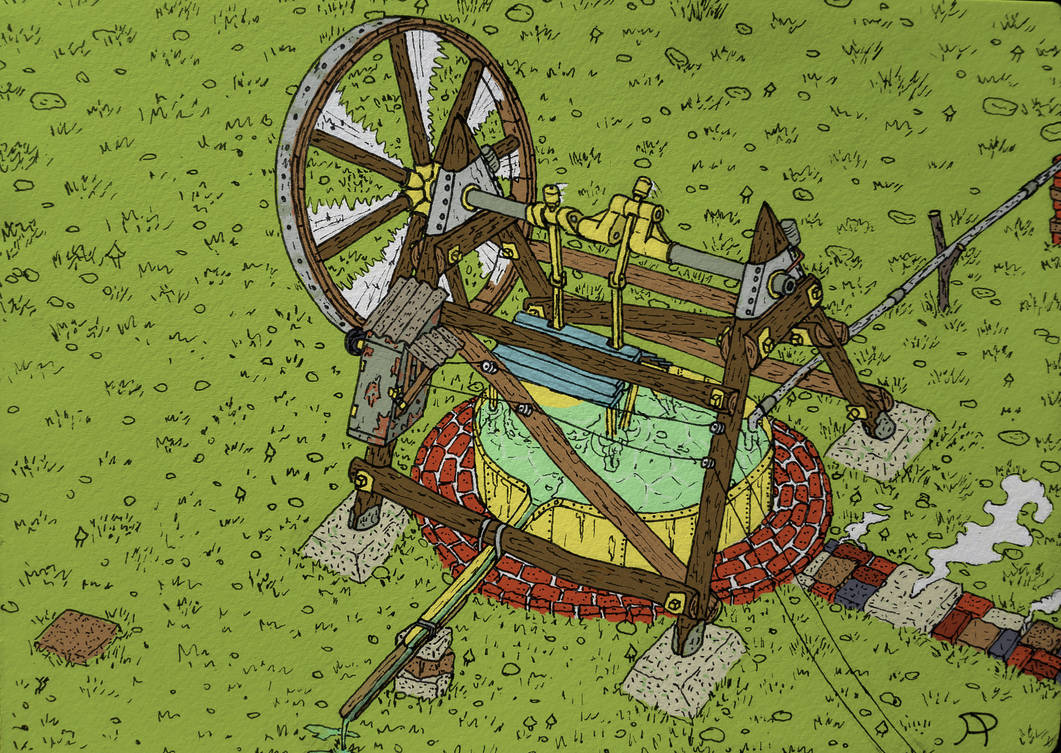 Deviantart Base Stirling Engine Geothermal stirling engine by Ponentguy on DeviantArt