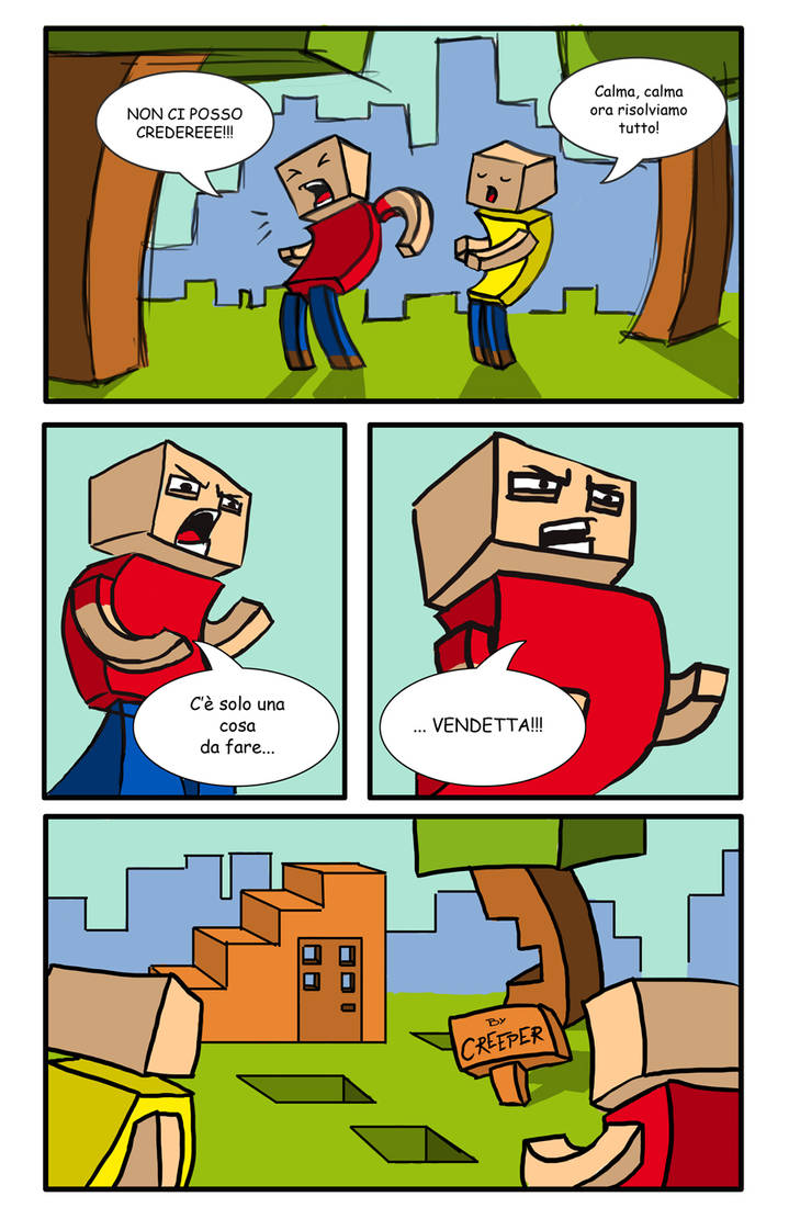 Minecraft Comic Craft Minecraft Comic by IAnastasiaI on DeviantArt