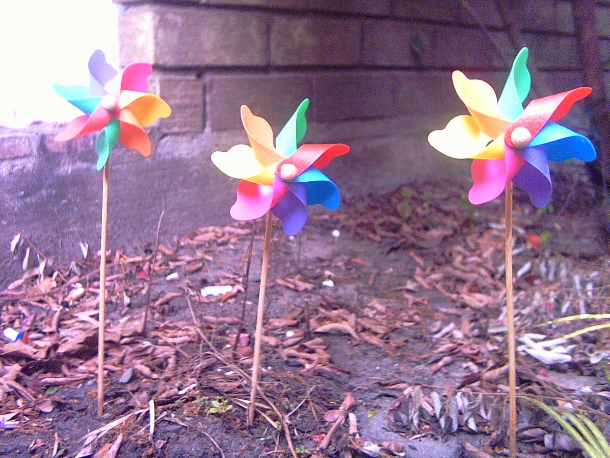 Windmills in the Garden