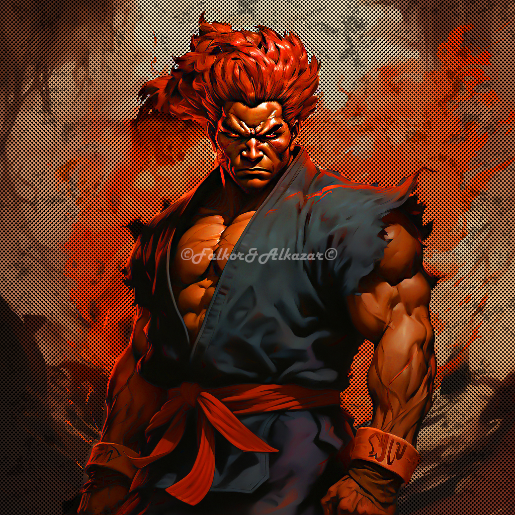 Gouki - Akuma - Street Fighters - Second take - Character profile 