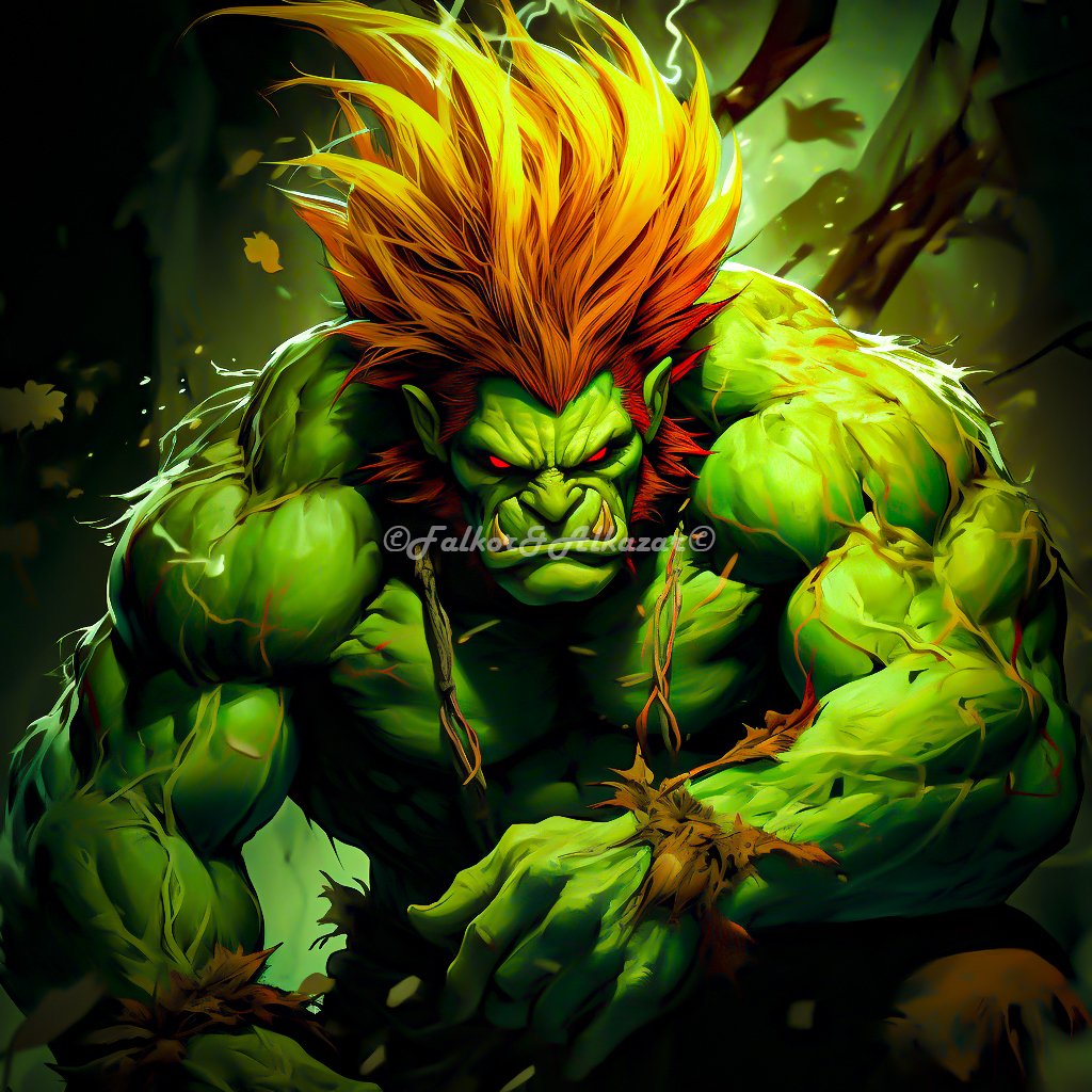 Street Fighter V - Blanka pose animations by Quake332 on DeviantArt