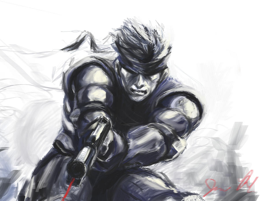 Solid Snake by Conceptdog7 on DeviantArt