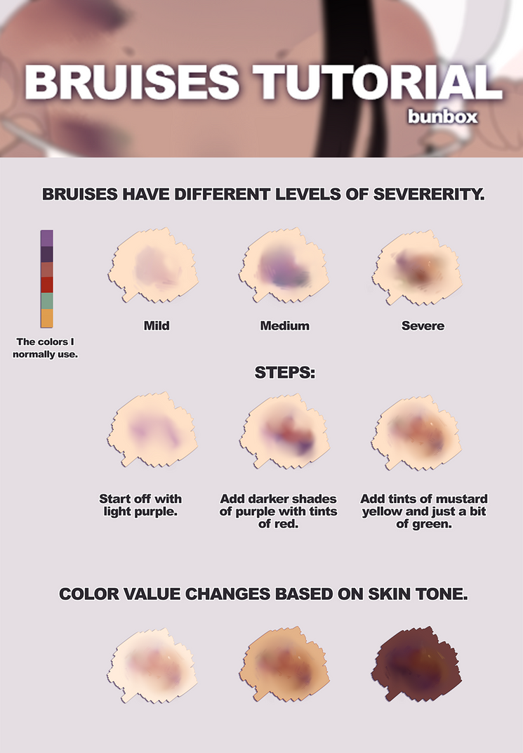 How to Paint Scars and Bruises 
