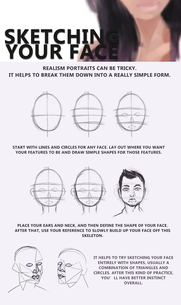 Face Tutorial Scene Face Sketching Tutorial by Bunsiebox on DeviantArt