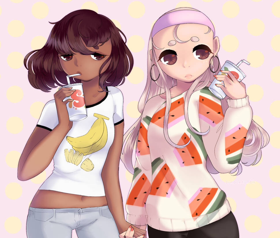 Smoothie Girls by Bunsiebox on DeviantArt