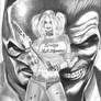 Harley Quinn, Batman e Joker by Antonio Uchoa