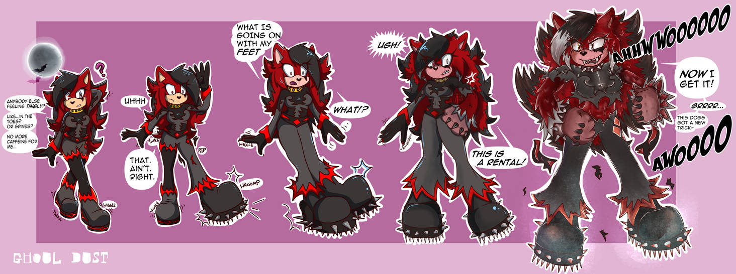 Ruby Tf Ruby Werehog Transformation by GhoulDust on DeviantArt