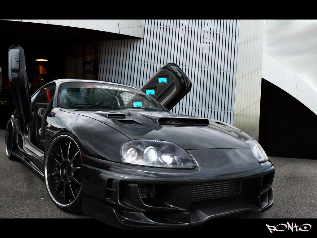 Black JZA80 Supra