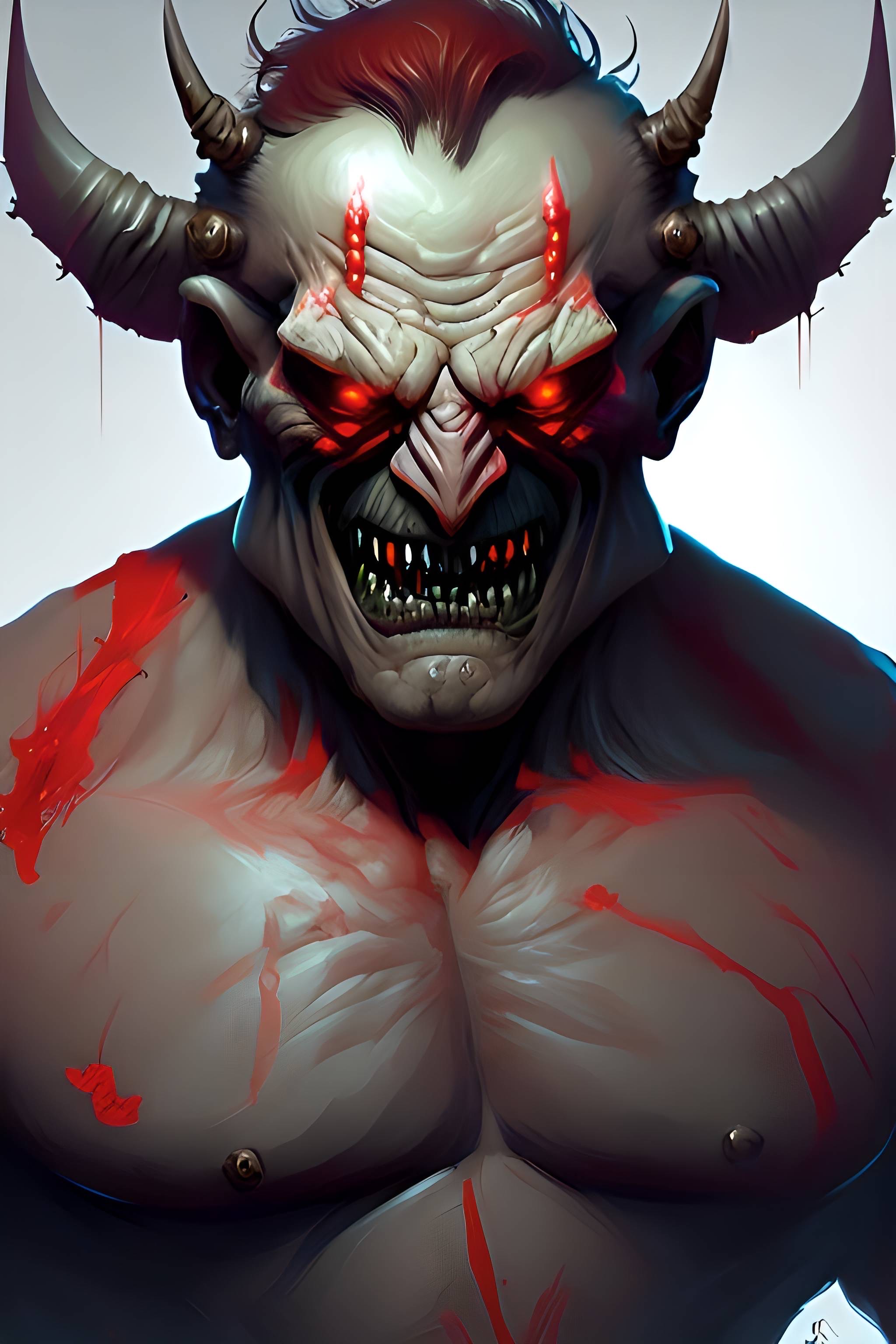 Howdy Demon Smiling demon by ChrisTalion on DeviantArt