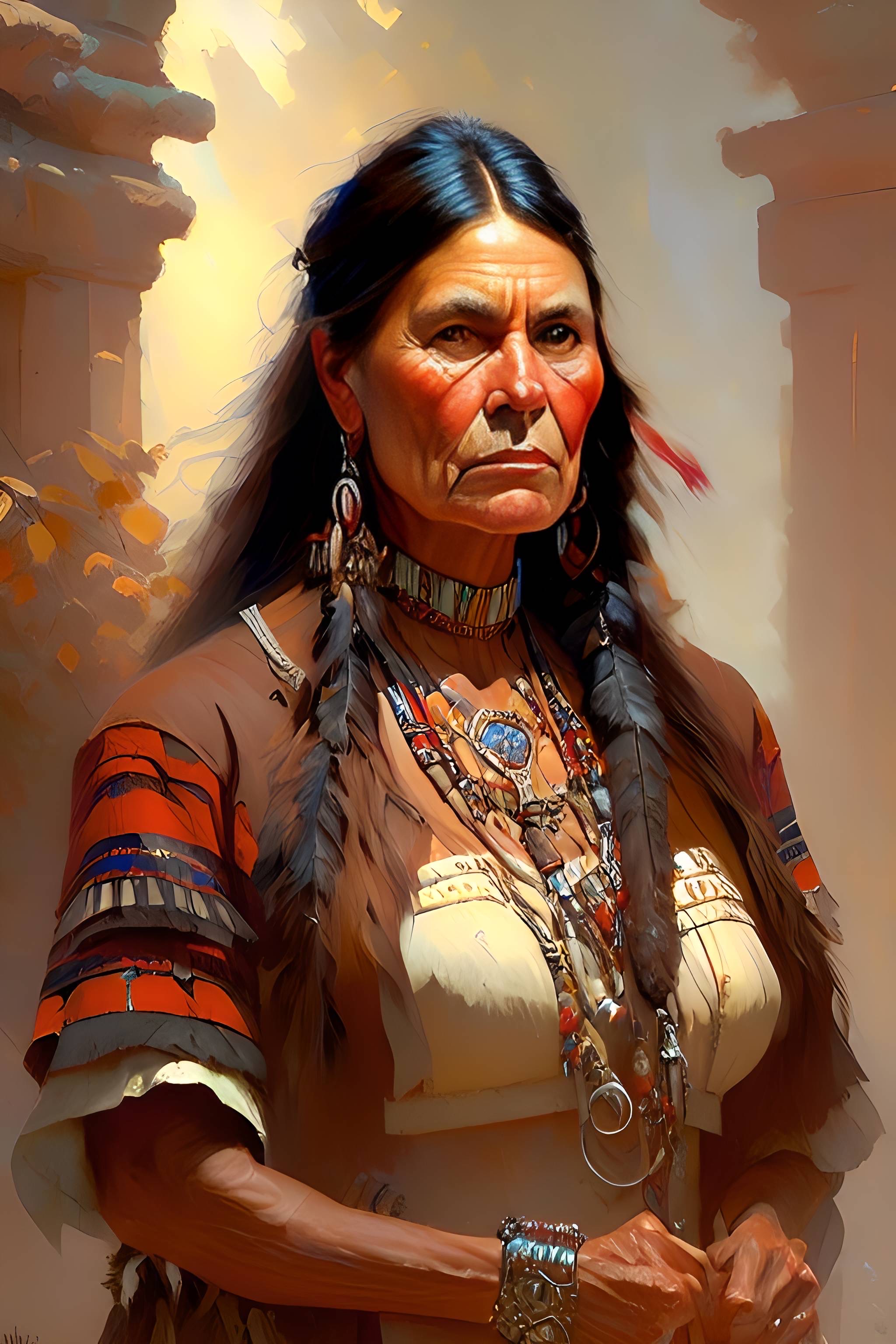 Native American Indian by ChrisTalion on DeviantArt