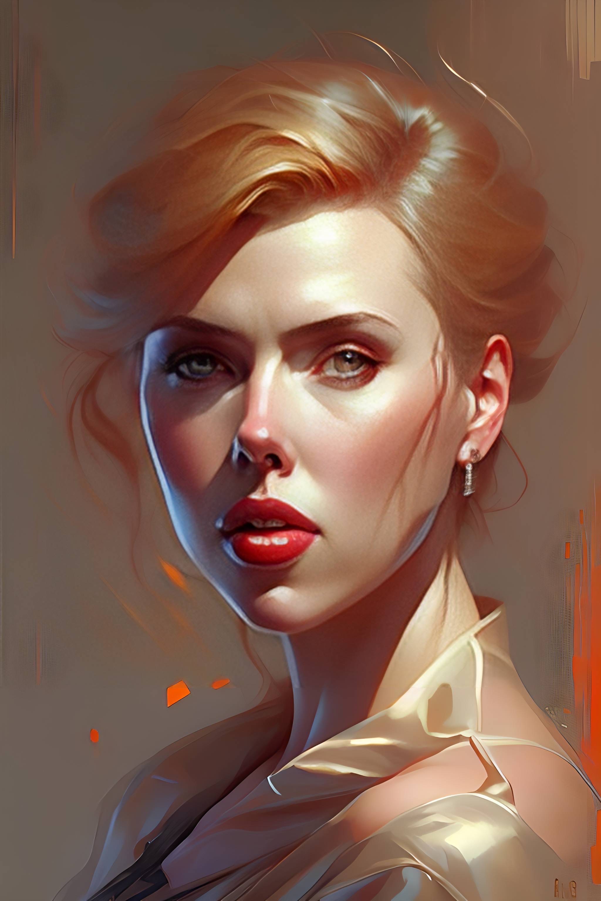 Portrait Scarlet Johnson By Christalion On Deviantart Portrait Scarlet Johnson By Christalion On Deviantart