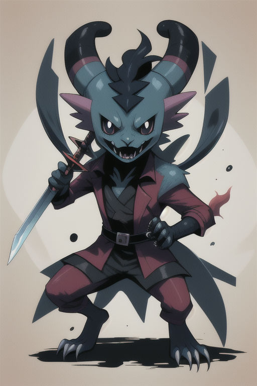 New Pokemon - samurai by ChrisTalion on DeviantArt
