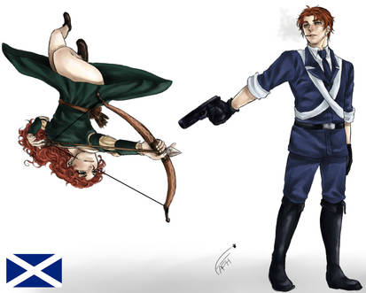 [APH x Disney] We are Scottish!