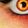 amber eye