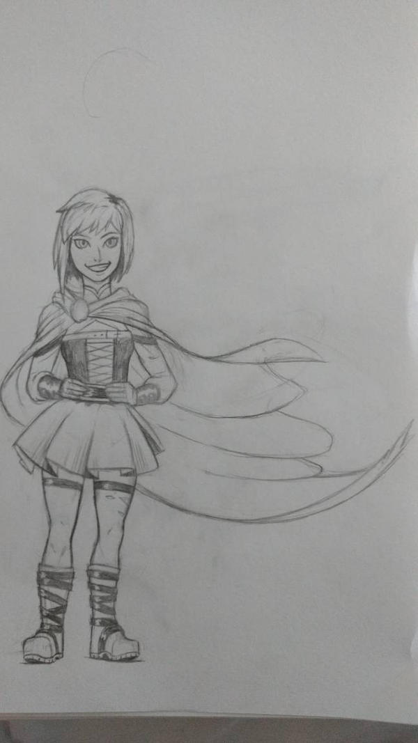 Ruby Hunter Scetch Ruby doodle by Cadhla182 on DeviantArt