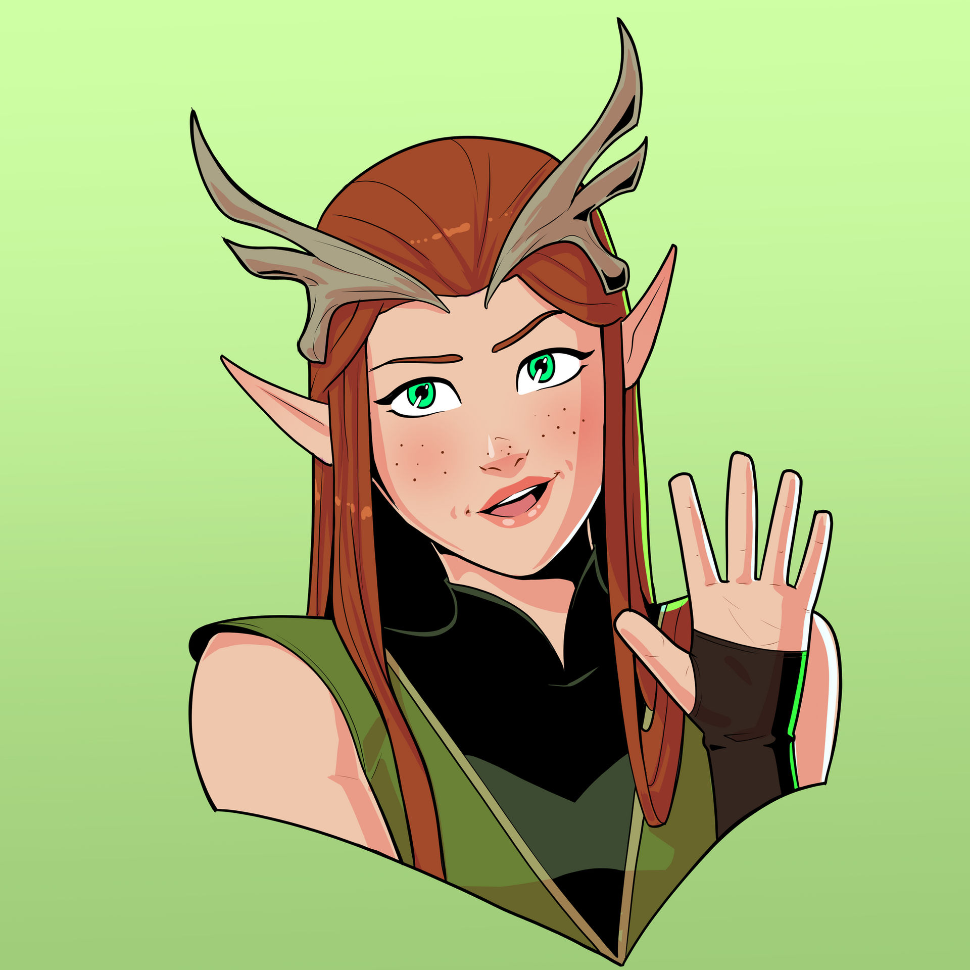 Kayleth Face Keyleth doodle by Cadhla182 on DeviantArt