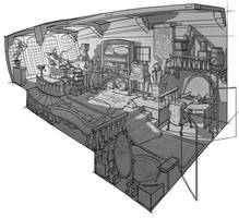 Interior drawing