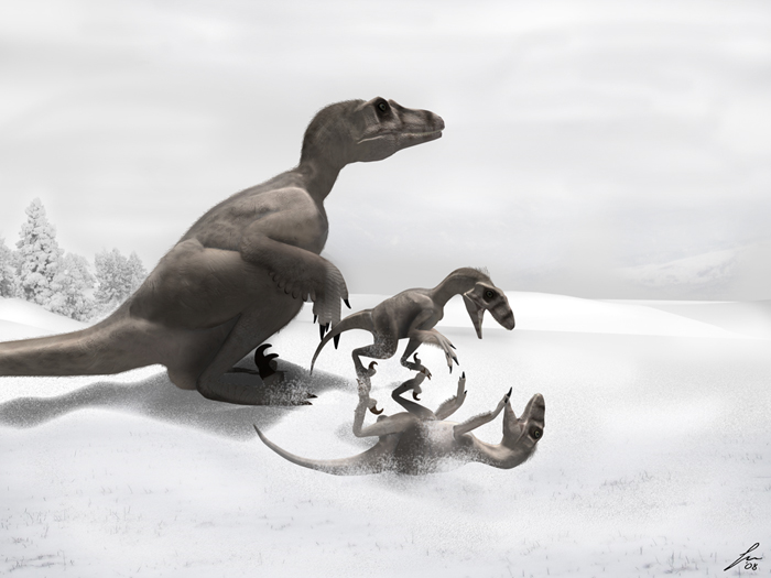 Theropod winter