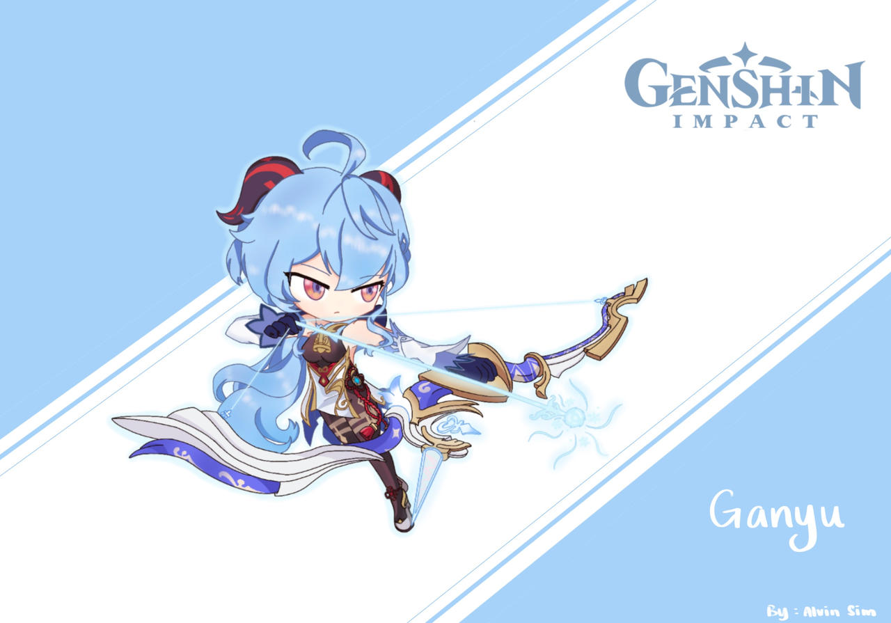 Ganyu Chibi Artstyle By Alvinsim On Deviantart Ganyu Chibi Artstyle By Alvinsim On Deviantart