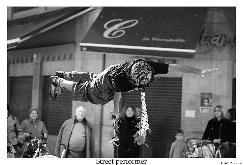 Street performer