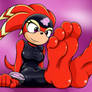 Shade the Echidna Feet V1 *COLOR*