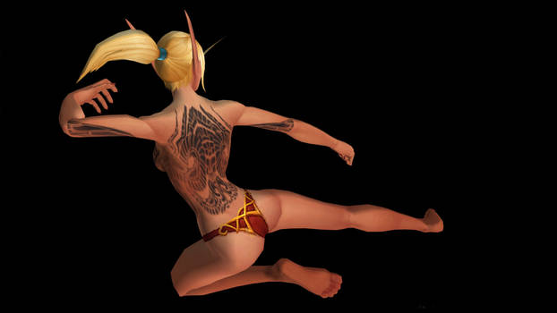 Blood Elf Female 103 - War Paint Wallpaper