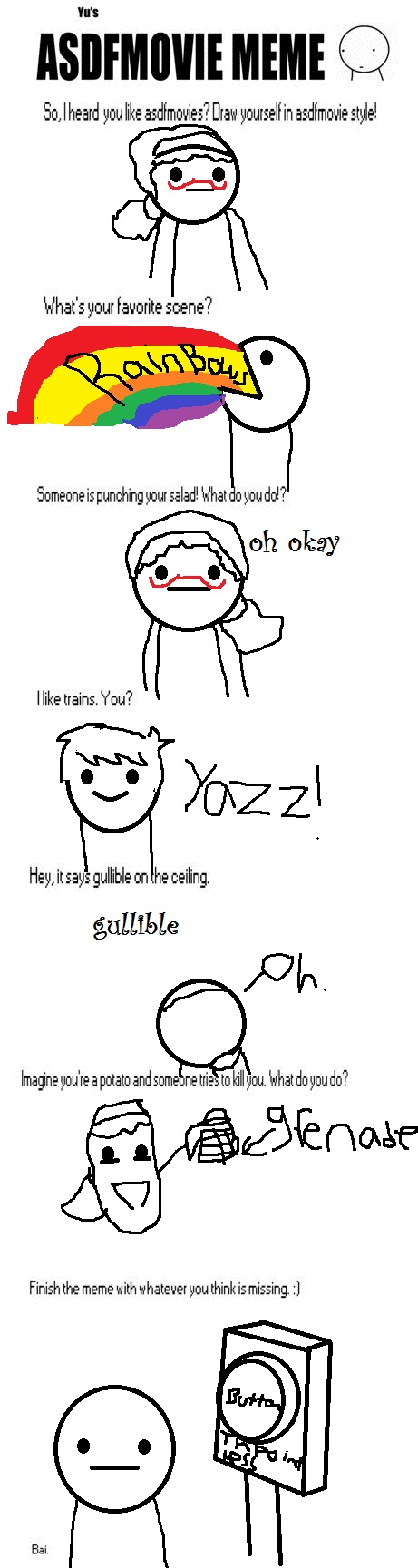 Qasdf Asdfmovie Meme Blank By Yumemes by susan-the-hedgehog1 on DeviantArt