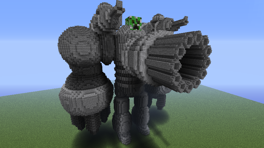 Minecraft hot sale giant creeper
