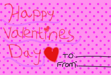 Happy Valentines Day Card Free To Use