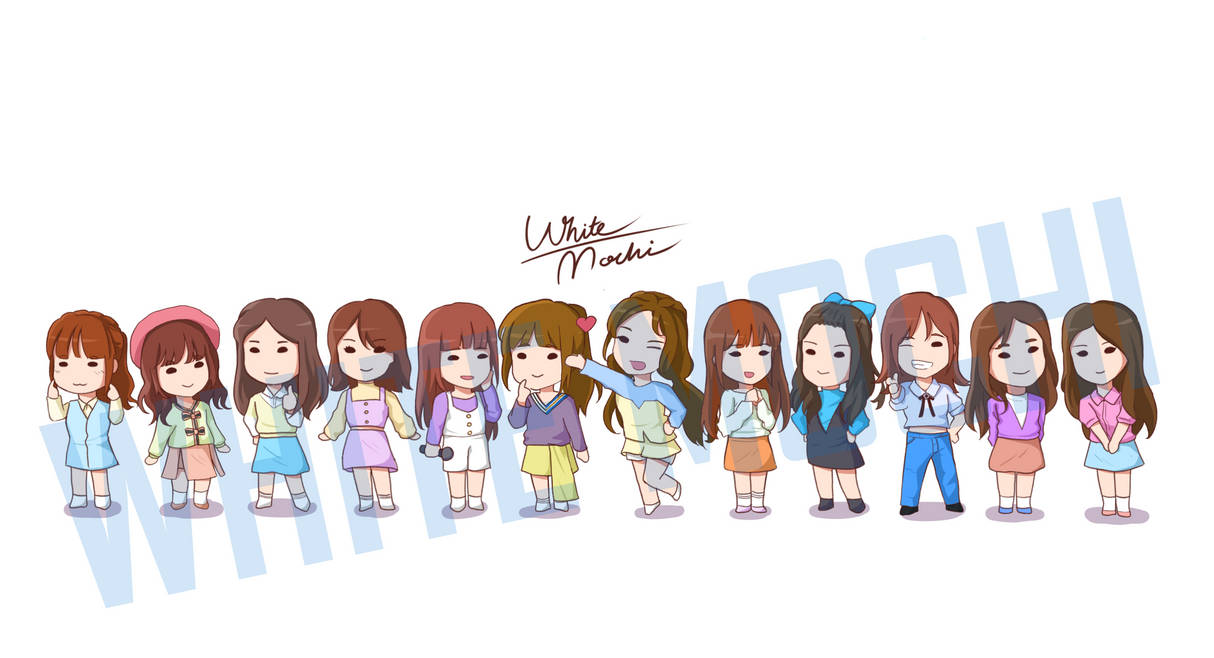 Izone Animation IZONE fan-art by White-Mochi on DeviantArt