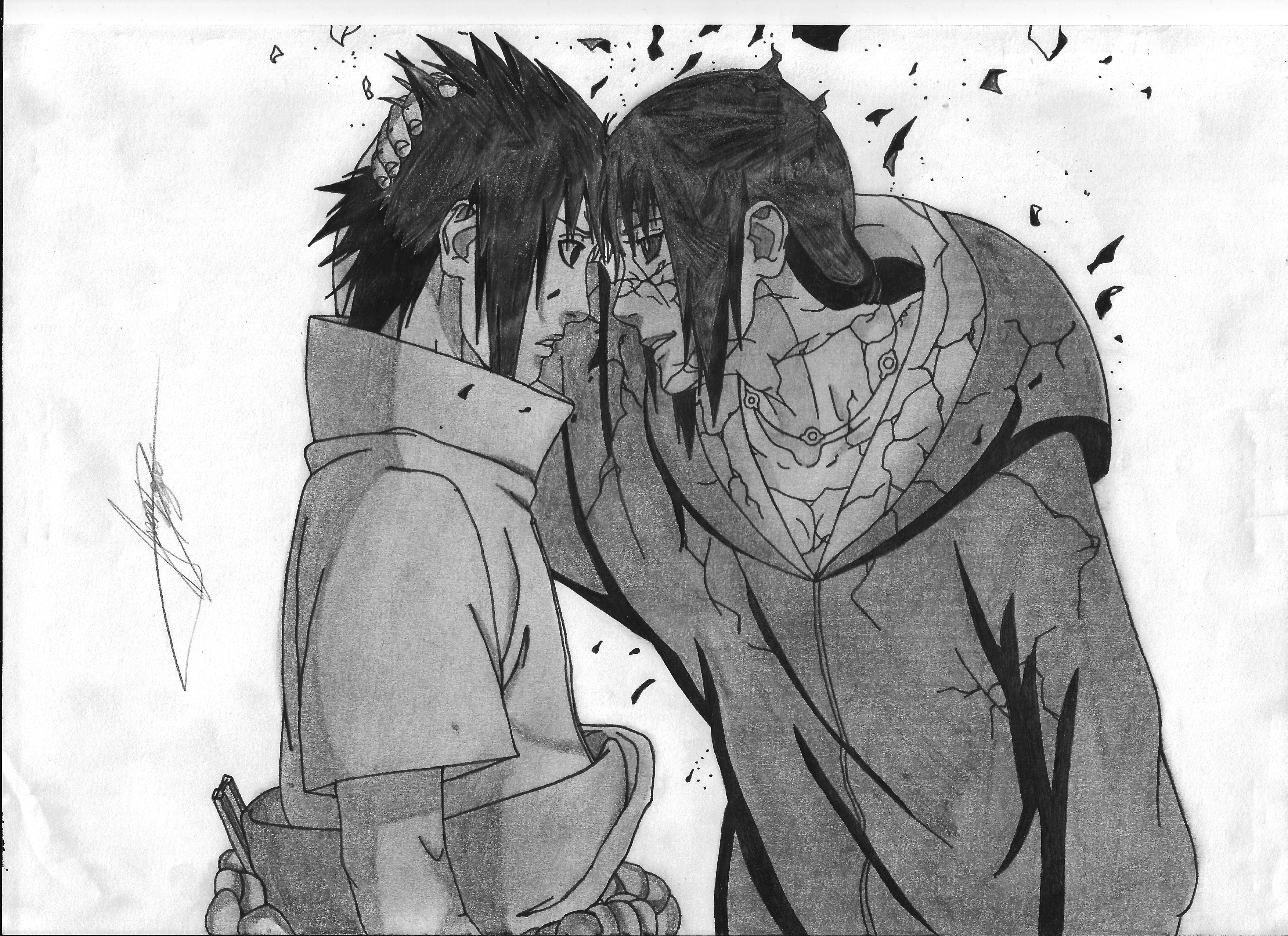 Itachi y Sasuke Manga 590 Te Amare Por Siempre 2