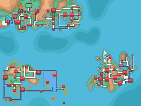 Pokemon World Map WIP