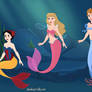 The main three mermaids