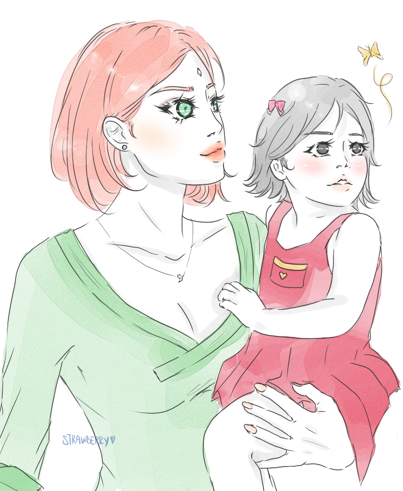 Sasuke's two Baby Girls.