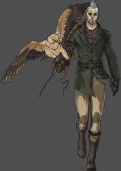 Commission 019 - Kolja with Imperial Eagle