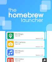 The Homebrew Launcher: Menu - Nintendo 3DS Concept