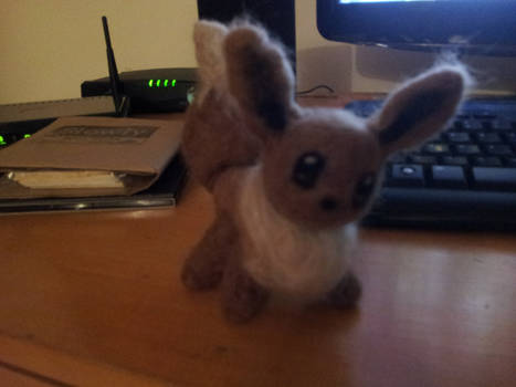 Needle felted  eevee