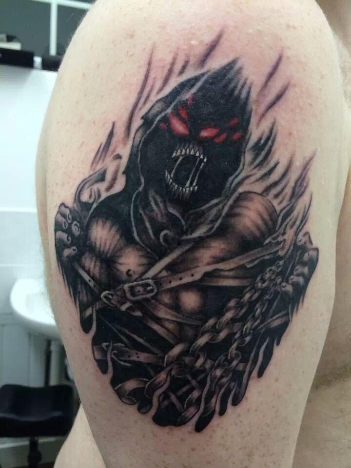 disturbed tattoo by thebest453 on DeviantArt