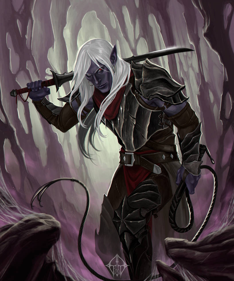 Alternative Drow Features Drow by GrathVonGraven on DeviantArt