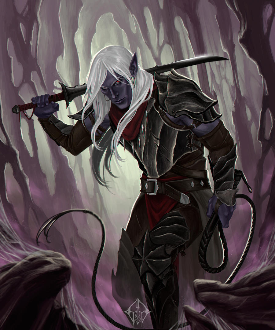 Drow by GrathVonGraven on DeviantArt