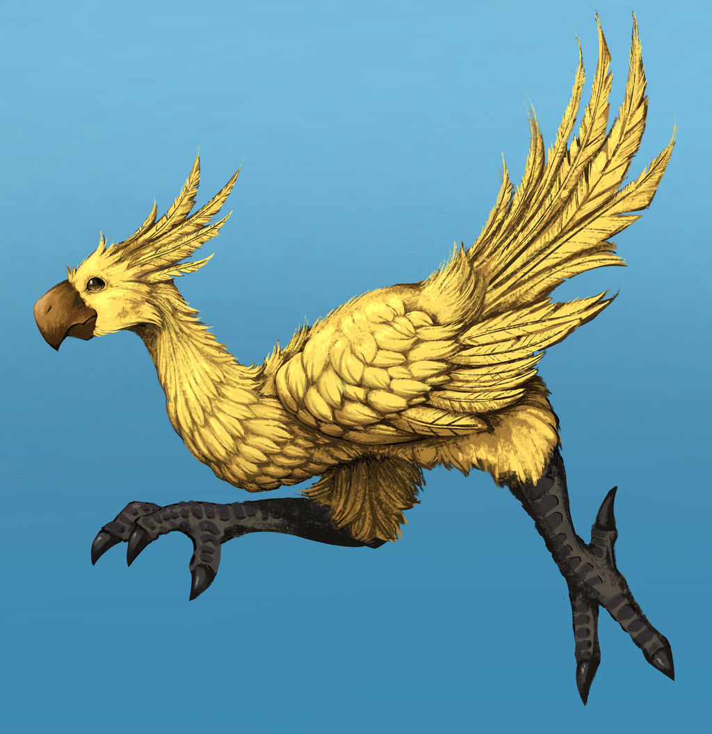 Robo Chocobo Chocobo by Eliphusz on DeviantArt