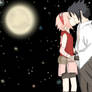 By the moon - SasuSaku