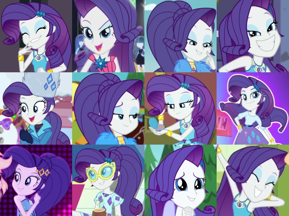 Rarity (EG) Collage by Gametendo64 on DeviantArt