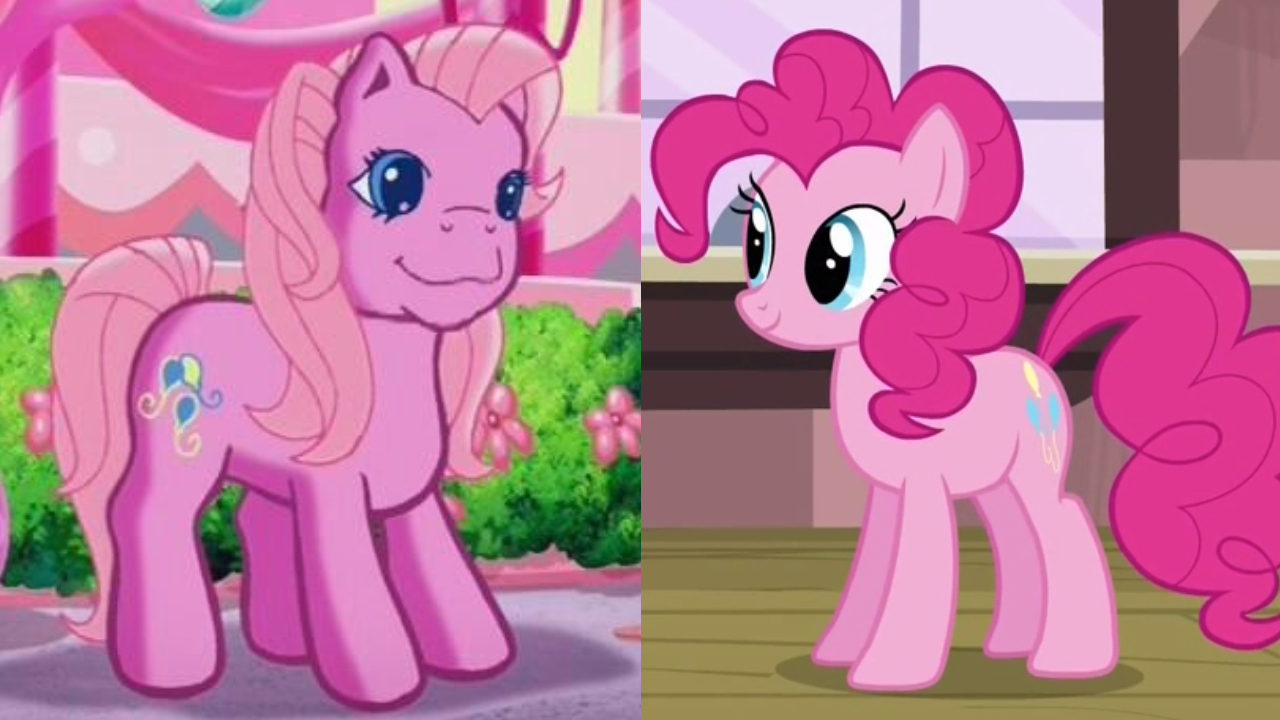 Pinkie Pie: G3 vs G4 by Gametendo64 on DeviantArt