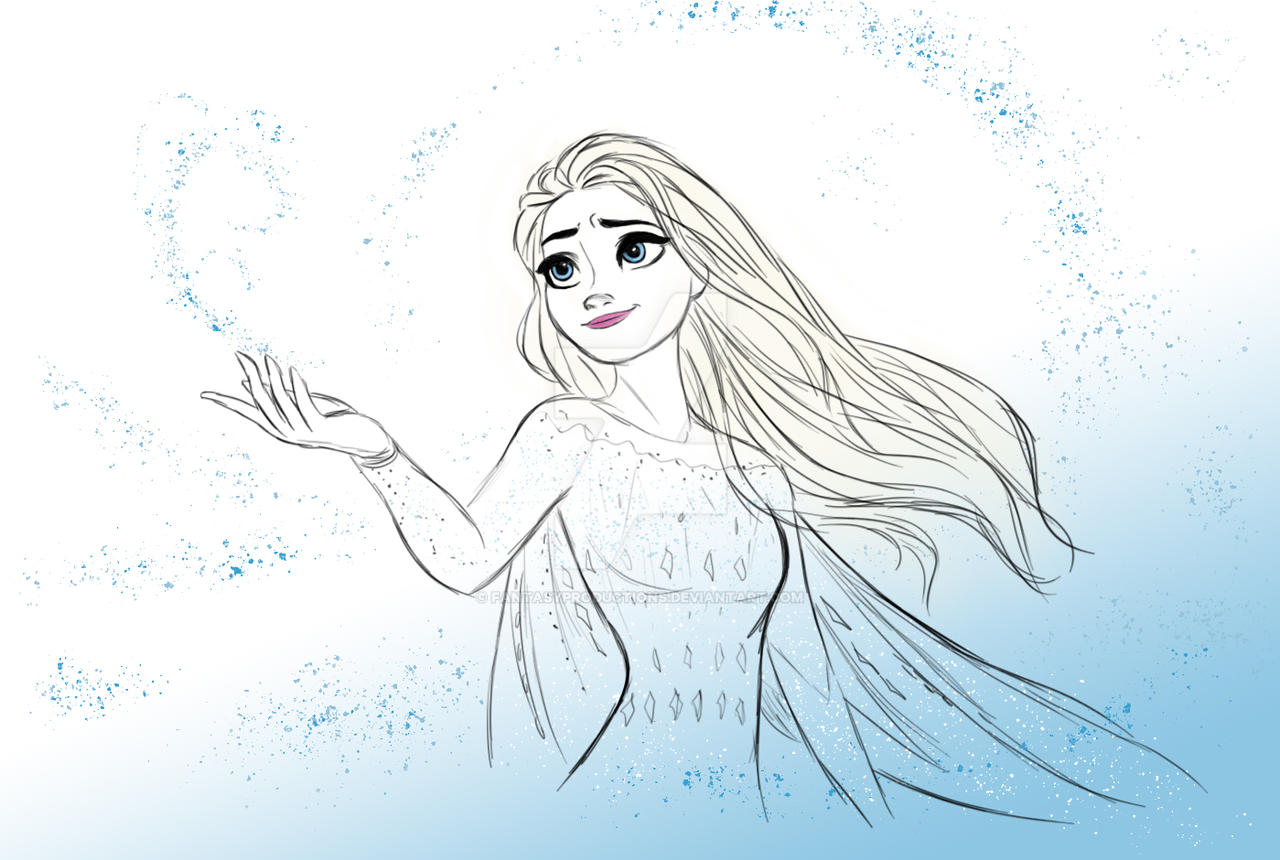 Elsa (Frozen 2) Wallpaper by FantasyProductions on DeviantArt