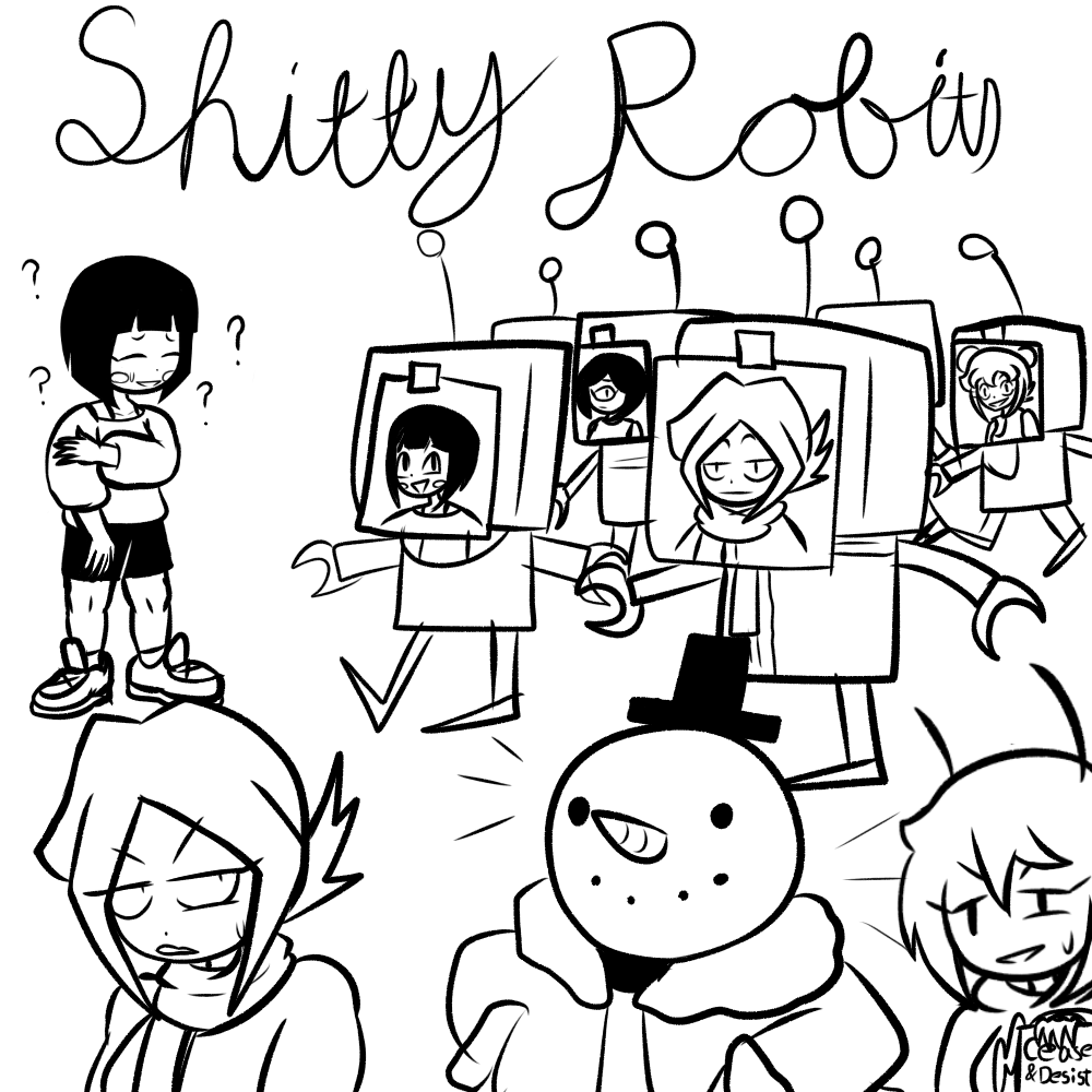 Shitty robits everywhere! by ShiveringArtist on DeviantArt