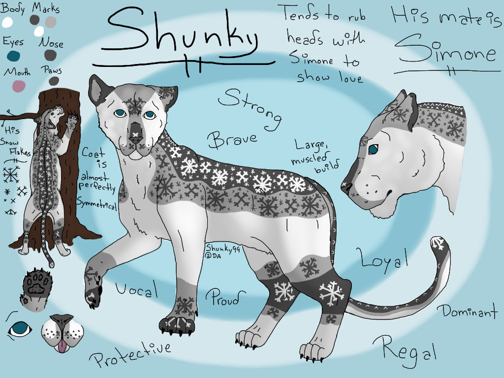 Shunky Shunky Ref by Shunky99 on DeviantArt