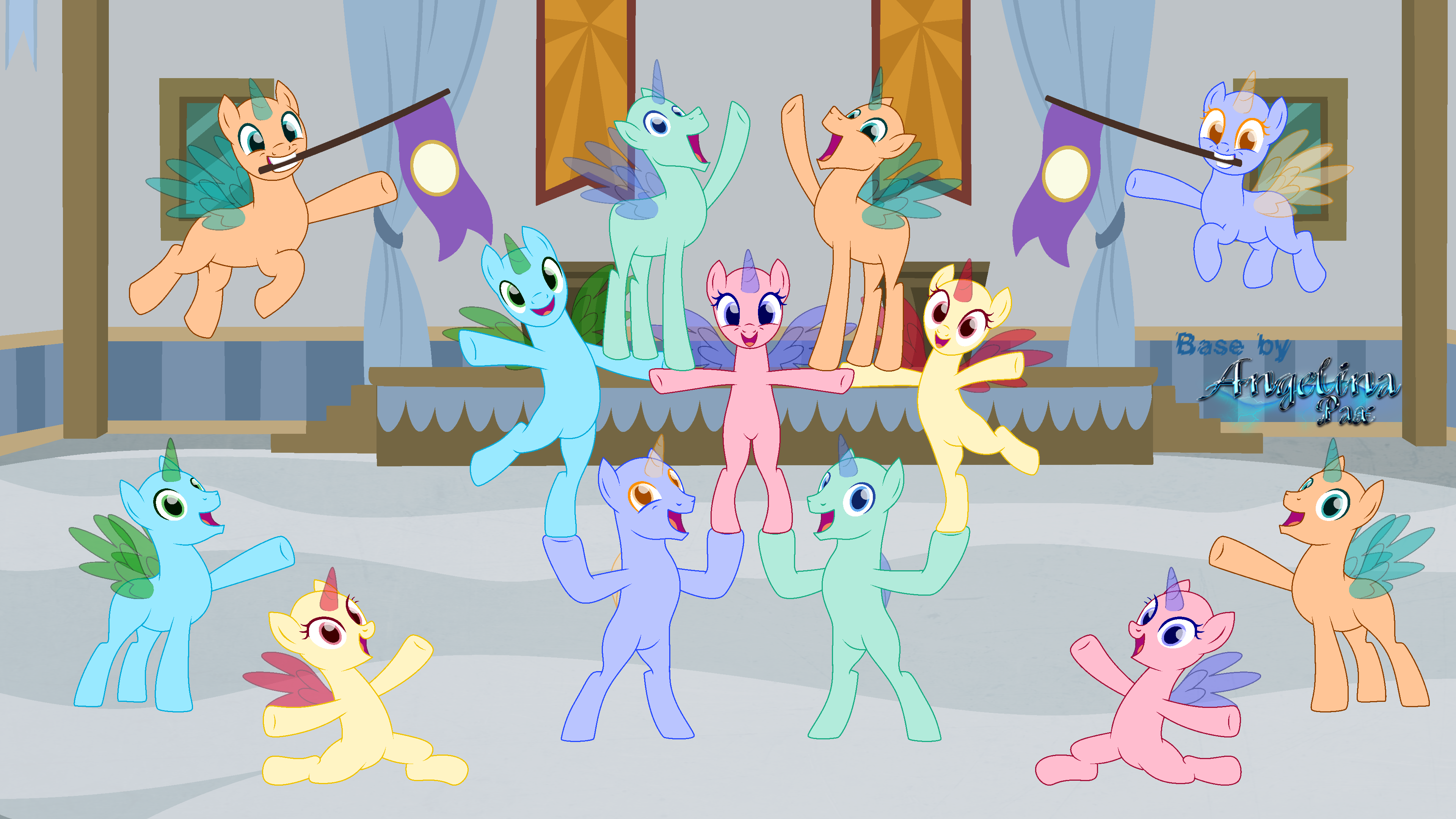 Mlp Base Pony Pffs, My Little Pony character wallpaper png